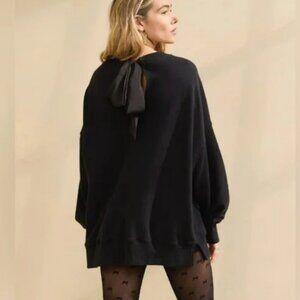 Aerie Big Chill Bow Crew Sweatshirt